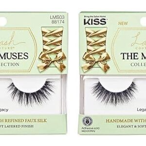 KISS Lash Couture The Muses Collection Faux Silk Lashes - Black
